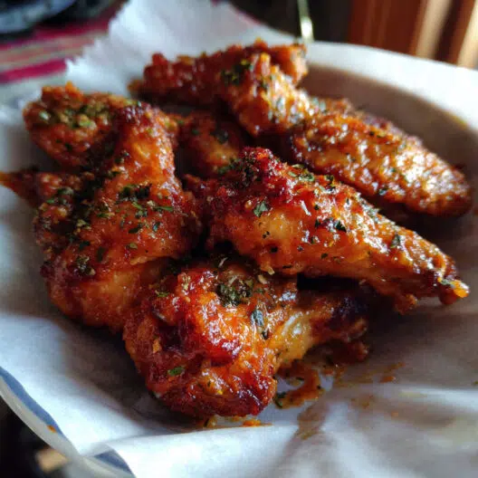 Mango Sriracha Chicken Wings