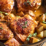 Maple Dijon Chicken Thighs