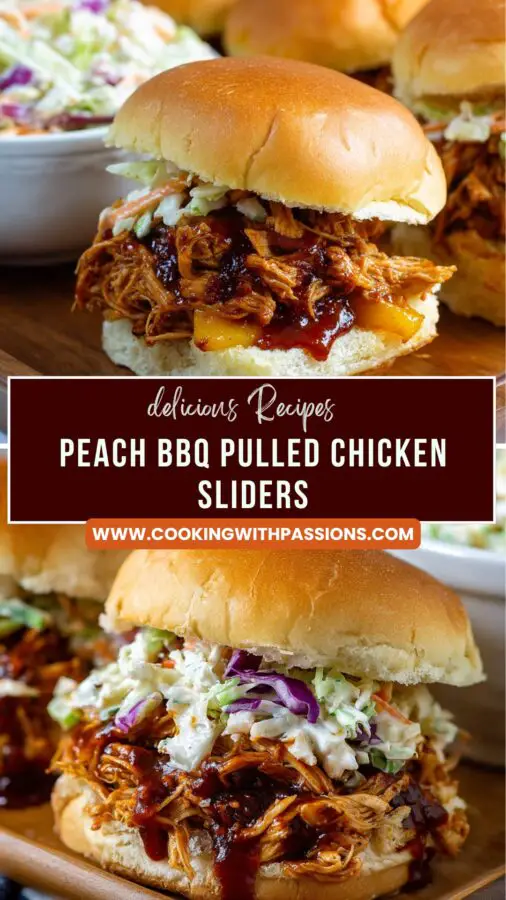 Peach BBQ Pulled Chicken Sliders: Delicious Recipe Inside