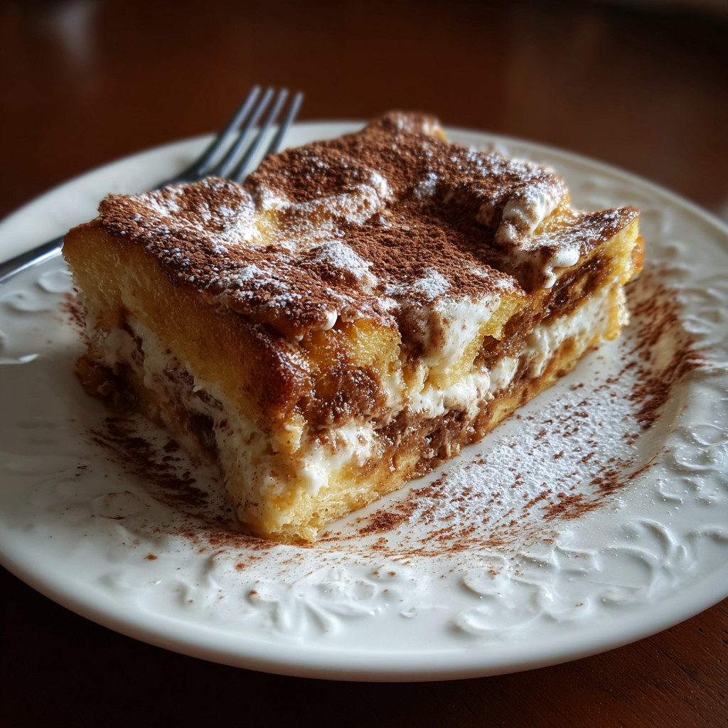 Tiramisu French Toast Casserole