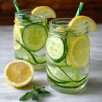 cucumber lemon infused water